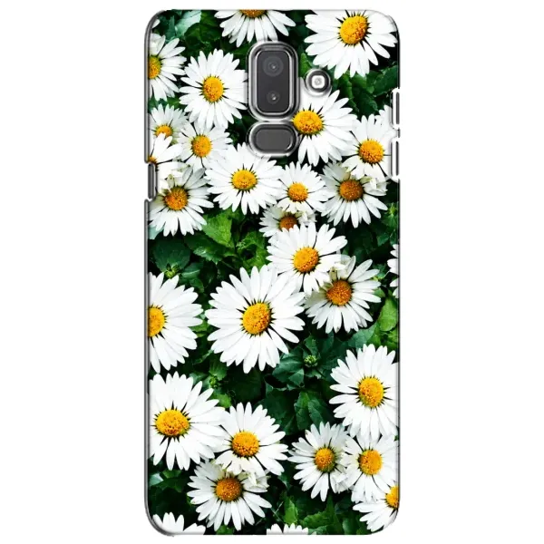 Чохол з принтом «Ромашки» для Samsung Galaxy J8 2018 (J810)