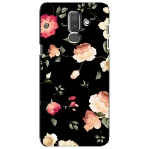 Чехлы с Цветами для Samsung Galaxy J8-2018, J810 (VPrint) (Розочки)