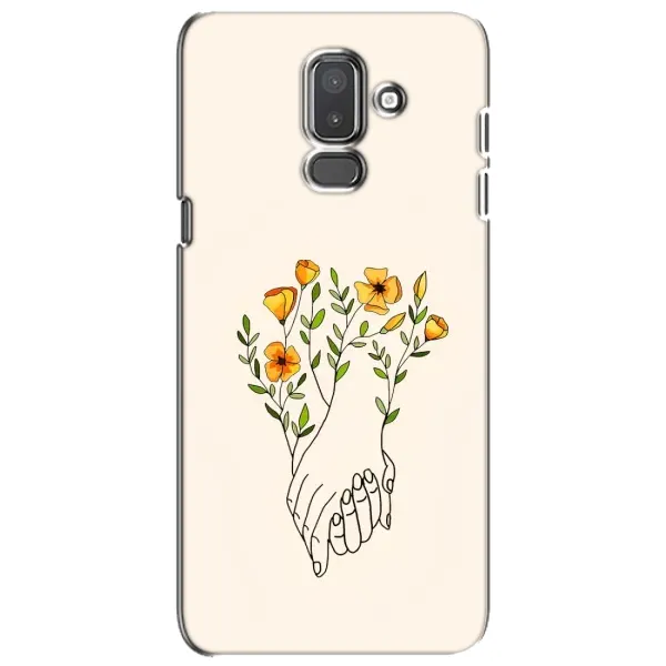 Чехол с принтом «Руки любви» для Samsung Galaxy J8 2018 (J810)