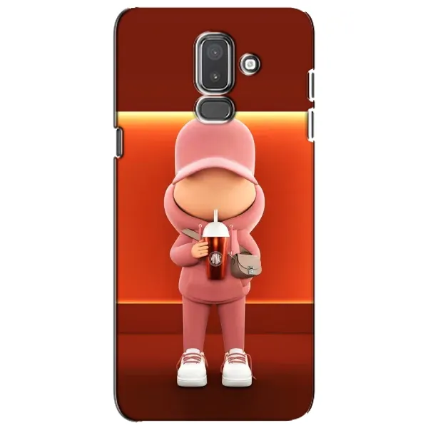 Чехол с принтом «С Кофе» для Samsung Galaxy J8 2018 (J810)