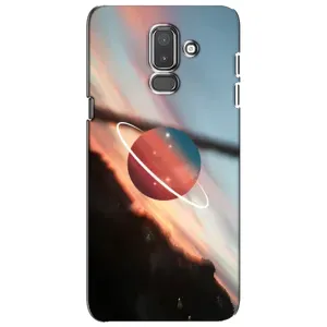 Космические Чехлы для Самсунг J8-2018, J810 (VPrint) (Сатурн)