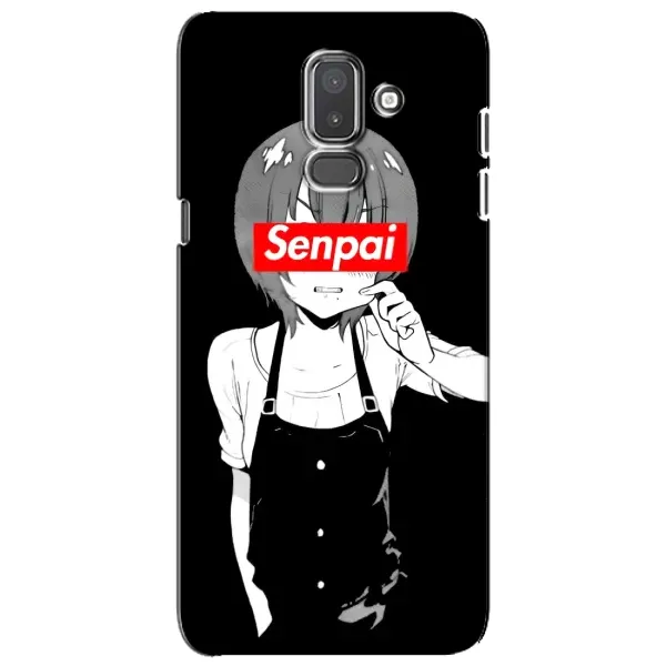 Чохол з принтом «Senpai» для Samsung Galaxy J8 2018 (J810)