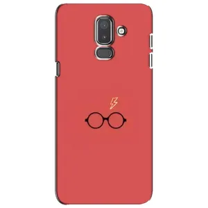 Чехол с принтом «шрам и очки» для Samsung Galaxy J8 2018 (J810)