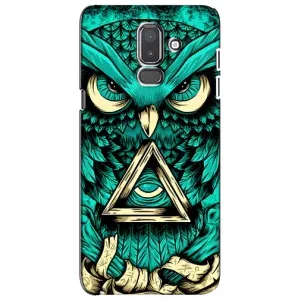 Чехол с птицами на Samsung Galaxy J8-2018, J810 (VPrint)