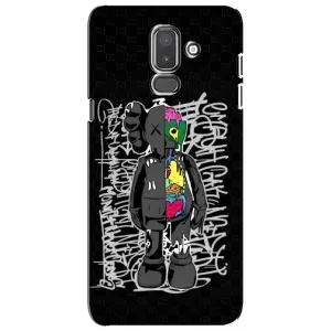 Чехол с принтом «Стиль Bearbrick» для Samsung Galaxy J8 2018 (J810)