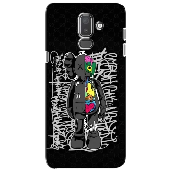 Чехол с принтом «Стиль Bearbrick» для Samsung Galaxy J8 2018 (J810)