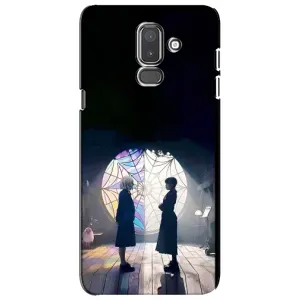 Чехлы Венсдей на Samsung Galaxy J8-2018, J810 Уэнсдей (AlphaPrint) (Уэнздей и Инид)