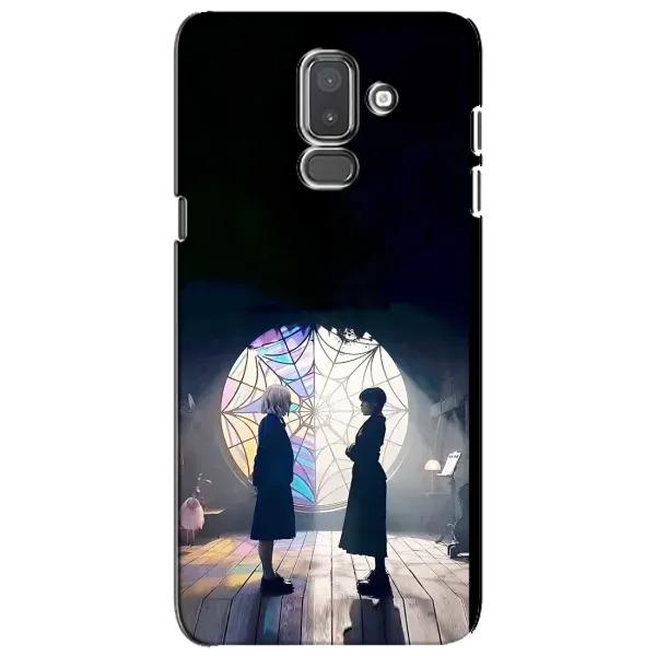 Чехол с принтом «Уэнздей и Инид» для Samsung Galaxy J8 2018 (J810)