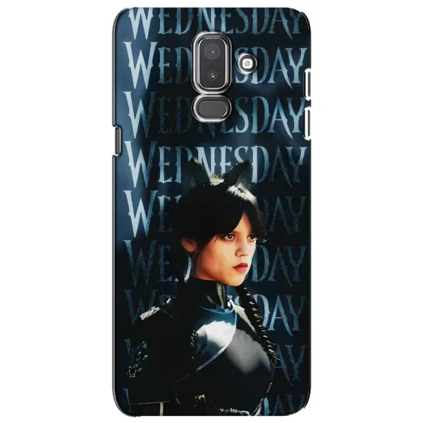 Чехол с принтом «Уэнздей кошка» для Samsung Galaxy J8 2018 (J810)