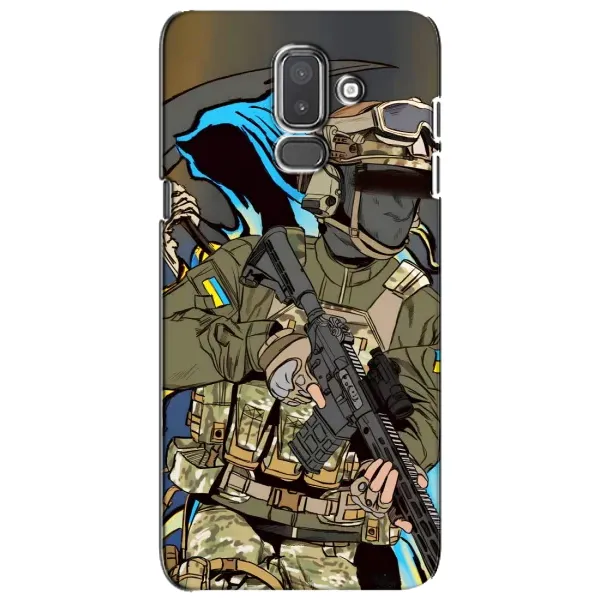 Чехол с принтом «Воин ВСУ» для Samsung Galaxy J8 2018 (J810)