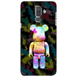Чехол с принтом «Яркий Bearbrick» для Samsung Galaxy J8 2018 (J810)