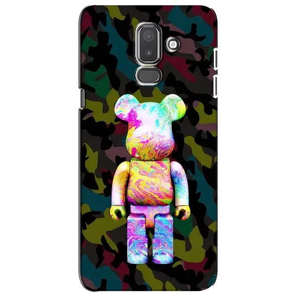 Чехол с принтом «Яркий Bearbrick» для Samsung Galaxy J8 2018 (J810)