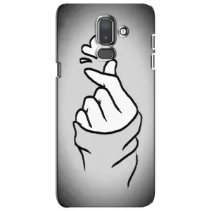 Чохол з принтом «Значок Love» для Samsung Galaxy J8 2018 (J810)