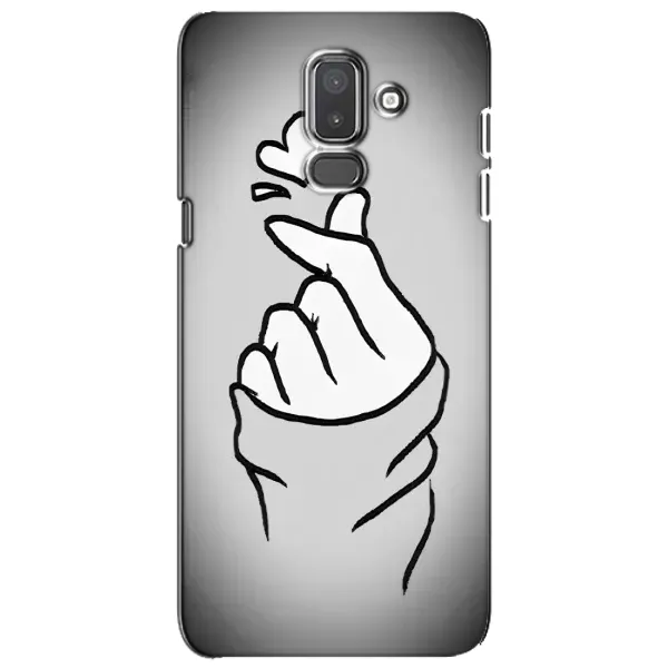 Чохол з принтом «Значок Love» для Samsung Galaxy J8 2018 (J810)