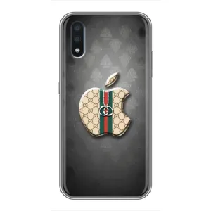Чехол с принтом «Apple gucci» для Samsung Galaxy M01 (M015)