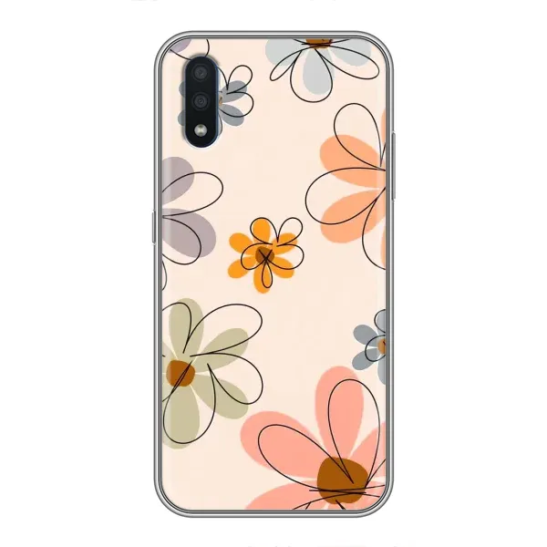 Чехол с принтом «Разноцветные цветы» для Samsung Galaxy M01 (M015) Чехол с принтом «Разноцветные цветы» для Samsung Galaxy M01 (M015)