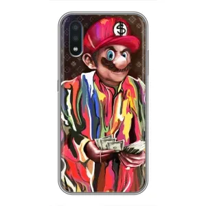 Бренднові Чохли для Sansung Galaxy M01 (M015) - (PREMIUMPrint) (Mario LV)