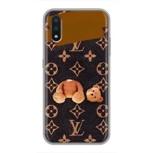 Бренднові Чохли для Sansung Galaxy M01 (M015) - (PREMIUMPrint) (Ведмедик без голови)