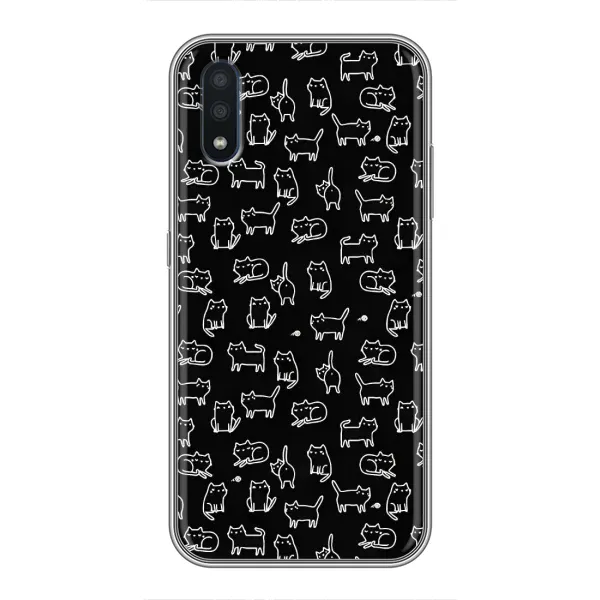 Чохол з принтом «Маленькі котики» для Samsung Galaxy M01 (M015)