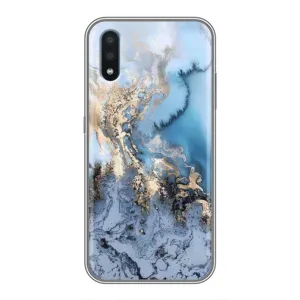 Мраморний чехол на Sansung Galaxy M01 (M015) (VPrint) (Ніжний мрамор)
