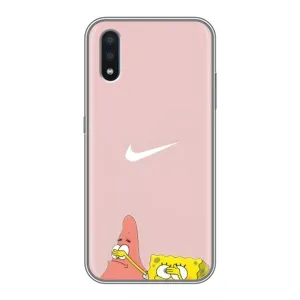 Чехол с принтом «Патрик и Губка» для Samsung Galaxy M01 (M015)