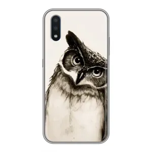Чохол з пташками на Sansung Galaxy M01 (M015) (VPrint) (Сова)