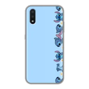 Чохол з принтом Стіч на Samsung Galaxy M01 (M015) (Стіч фон)