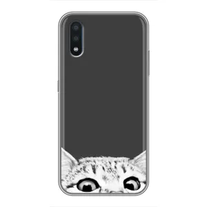 Чохол на Самсунг Гэлексі М01 (М015) з Котиками (VPrint) (Виглядає котик)