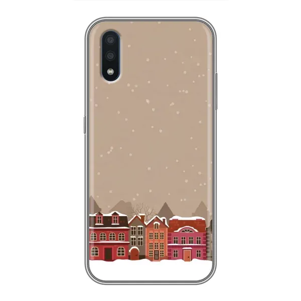 Чехол с принтом «Зимний город» для Samsung Galaxy M01 (M015)