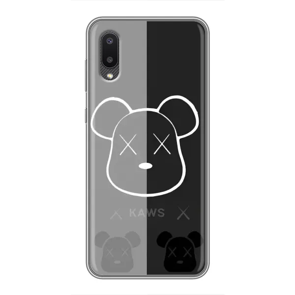 Чохол з принтом «БеарБрік очі» для Samsung Galaxy M02 (M022)