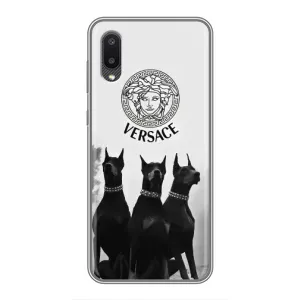 Чохли VERSACE для Samsung Galaxy M02 (M022) (PREMIUMPrint) (Доберман Версаче)