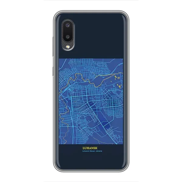 Чехол с принтом «Гуганск» для Samsung Galaxy M02 (M022)