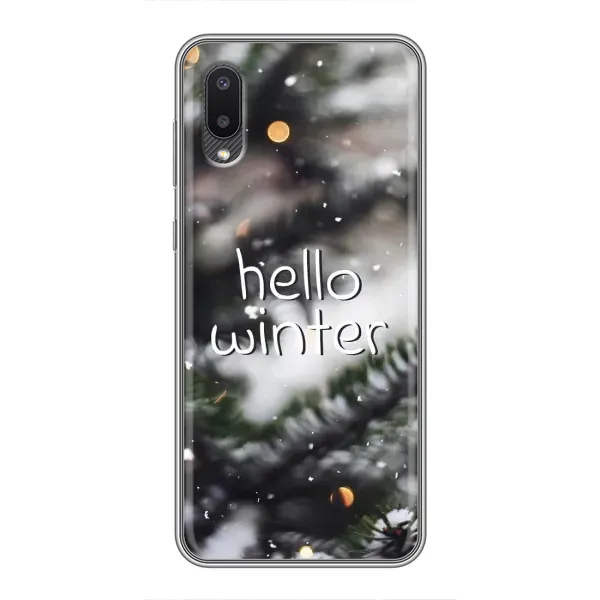 Чехол с принтом «Hello winter» для Samsung Galaxy M02 (M022) Чехол с принтом «Hello winter» для Samsung Galaxy M02 (M022)