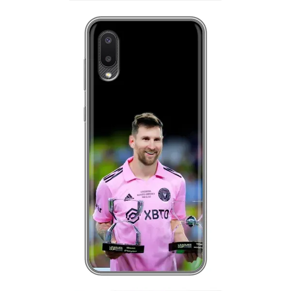 Чехол с принтом «Кубки Месси» для Samsung Galaxy M02 (M022)