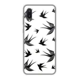 Чохол з пташками на Samsung Galaxy M02 (M022) (VPrint) (Ластівки)
