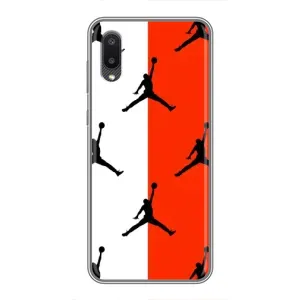 Чехлы для Samsung Galaxy M02 (M022) - с картинкой JORDAN (AlphaPrint) (Лого Джордан)