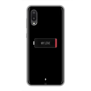 Чехлы для любимой на Samsung Galaxy M02 (M022) (VPrint) (Love battery)