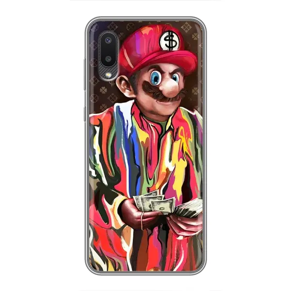 Чохол з принтом «Mario LV» для Samsung Galaxy M02 (M022)