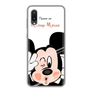 Міккі Маус чохол для Samsung Galaxy M02 (M022) (AlphaPrint - Мультяшні) (Маус Міккі)