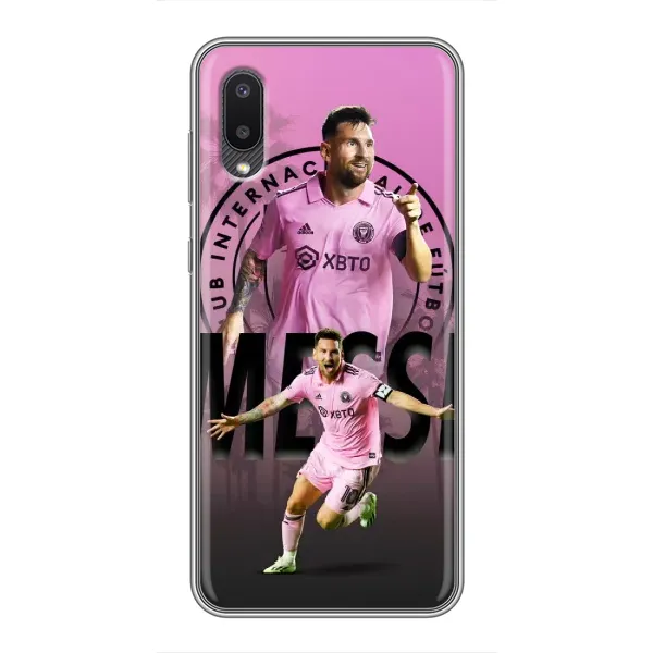 Чехол с принтом «Messi Miami» для Samsung Galaxy M02 (M022)