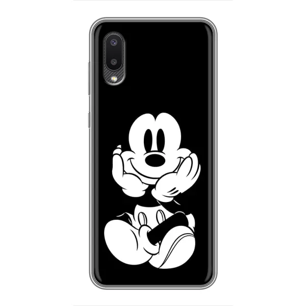 Чехол с принтом «Микки на черном» для Samsung Galaxy M02 (M022)