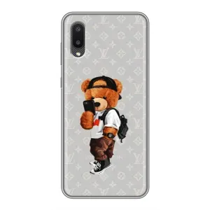 Бренднові Чохли для Samsung Galaxy M02 (M022) - (PREMIUMPrint) (Ведмедик Луі)