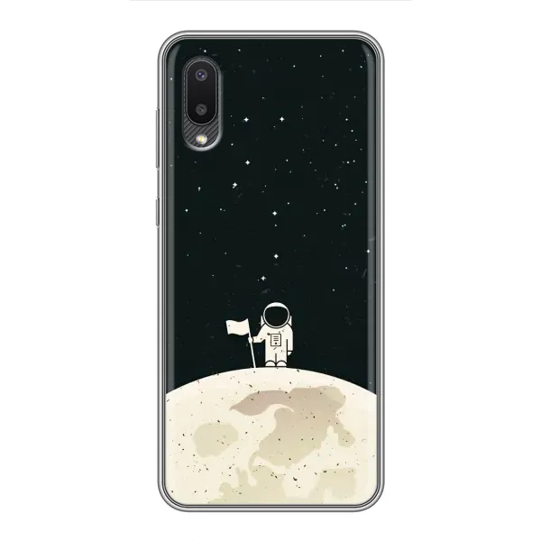 Чехол с принтом «На луне» для Samsung Galaxy M02 (M022)