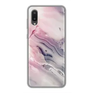 Мраморний чехол на Samsung Galaxy M02 (M022) (VPrint) (Пурпурний Мрамор)