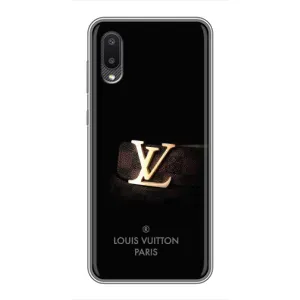 Чехлы Луи Витон для Samsung Galaxy M02 (M022) (AlphaPrint - LOUIS VUITTON) (ремешок LV)