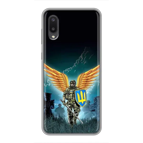 Чехол с принтом «Солдат ЗСУ» для Samsung Galaxy M02 (M022)