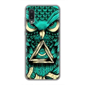 Чохол з пташками на Samsung Galaxy M02 (M022) (VPrint) (Сова з оком)