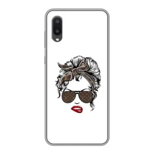 Чехлы Луи Витон для Samsung Galaxy M02 (M022) (AlphaPrint - LOUIS VUITTON) (стильная с луи витон)