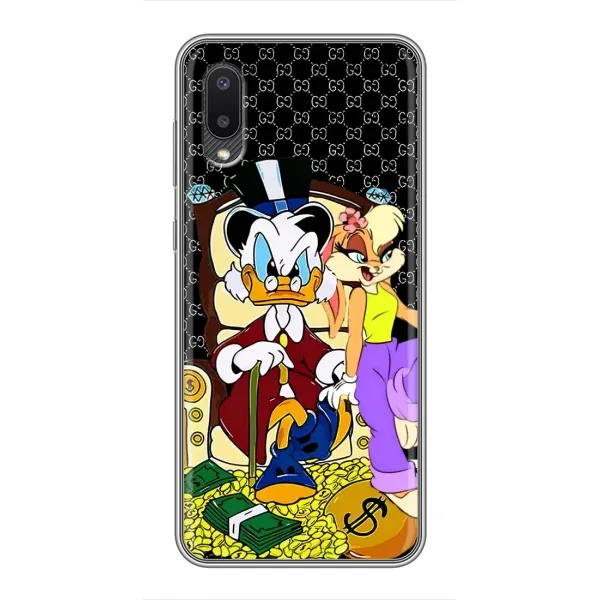 Чехол с принтом «Стильная Утка» для Samsung Galaxy M02 (M022) Чехол с принтом «Стильная Утка» для Samsung Galaxy M02 (M022)