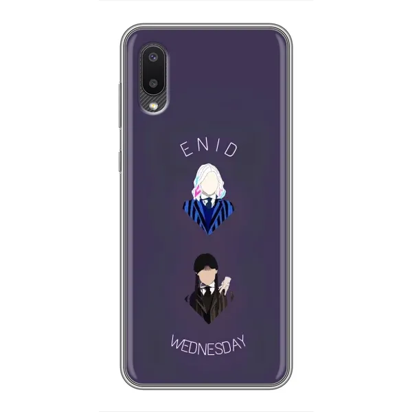 Чехол с принтом «Уэнздей и подруга» для Samsung Galaxy M02 (M022)